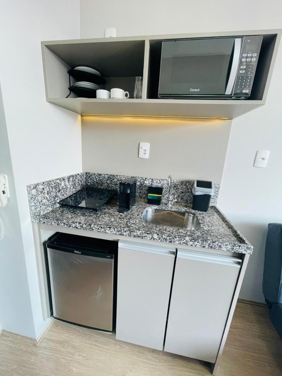 סאו פאולו Studio 128, Completo Com Piscina - Estacao Bras Sp מראה חיצוני תמונה